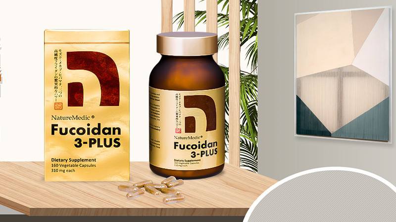 Fucoidan 3-Plus 160 viên Chính Hãng nhập khẩu Nhật Bản