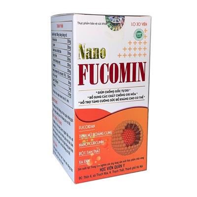 Sản phẩm mới Nano Fucomin Hỗ Trợ Cho Bệnh Nhân Hoá Xạ Trị U Bướu