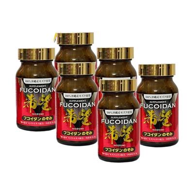 5 Hộp Fucoidan Nozomi Japan 60 Viên